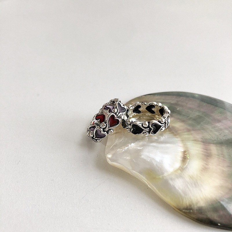 Girls All-match Retro Cute Old Temperament Fashion Ring