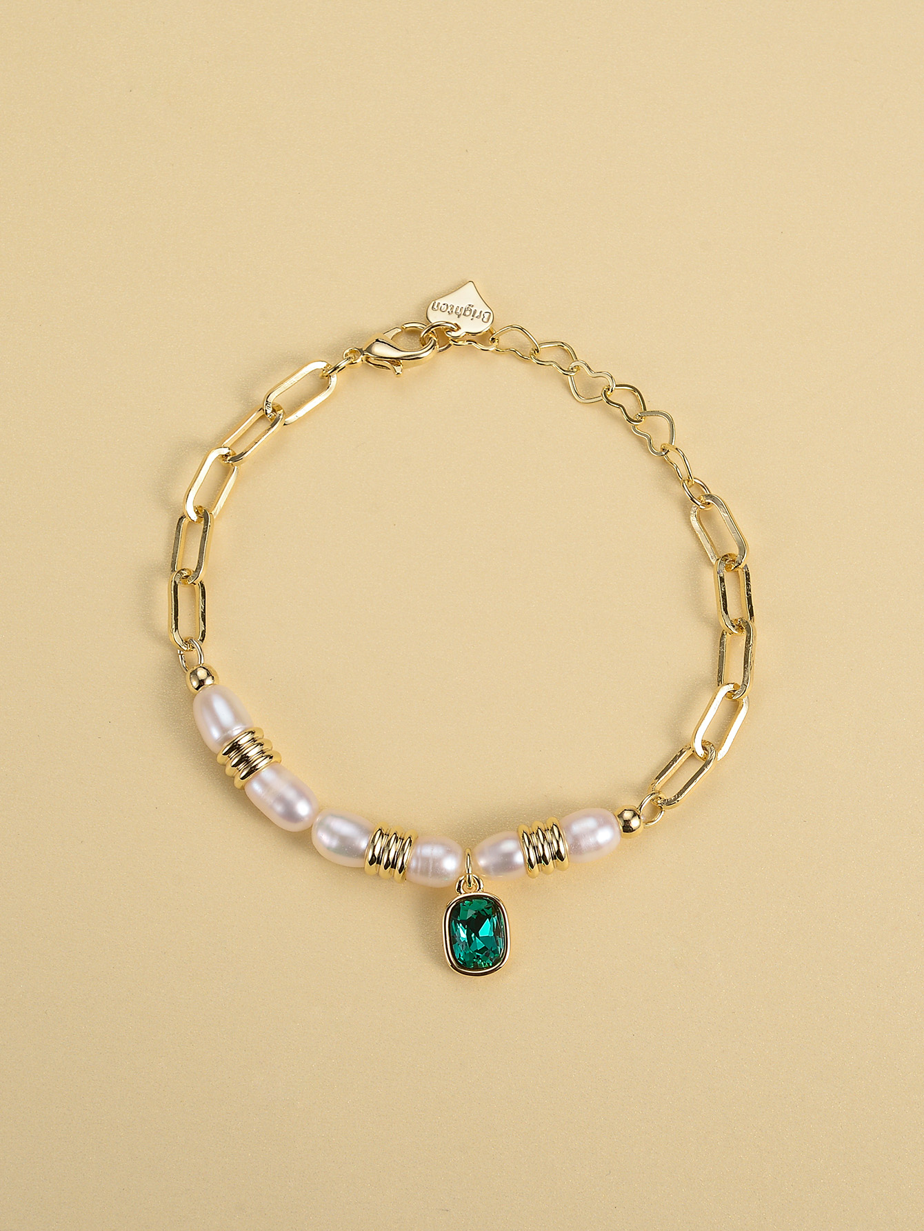 European And American Vintage Classic Metal Pearl Bracelet