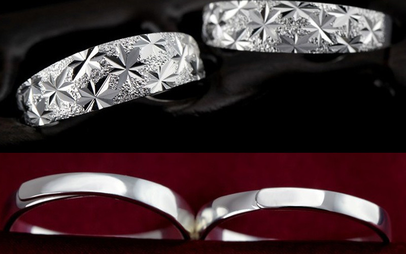 Gypsophila Couple Ring S925 Sterling Silver Bracelet — foto 4