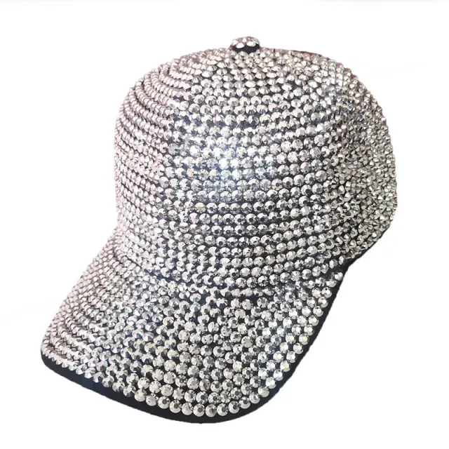 New Dot Diamond Baseball Hat Shiny Trend Black - Shop at LoveMi