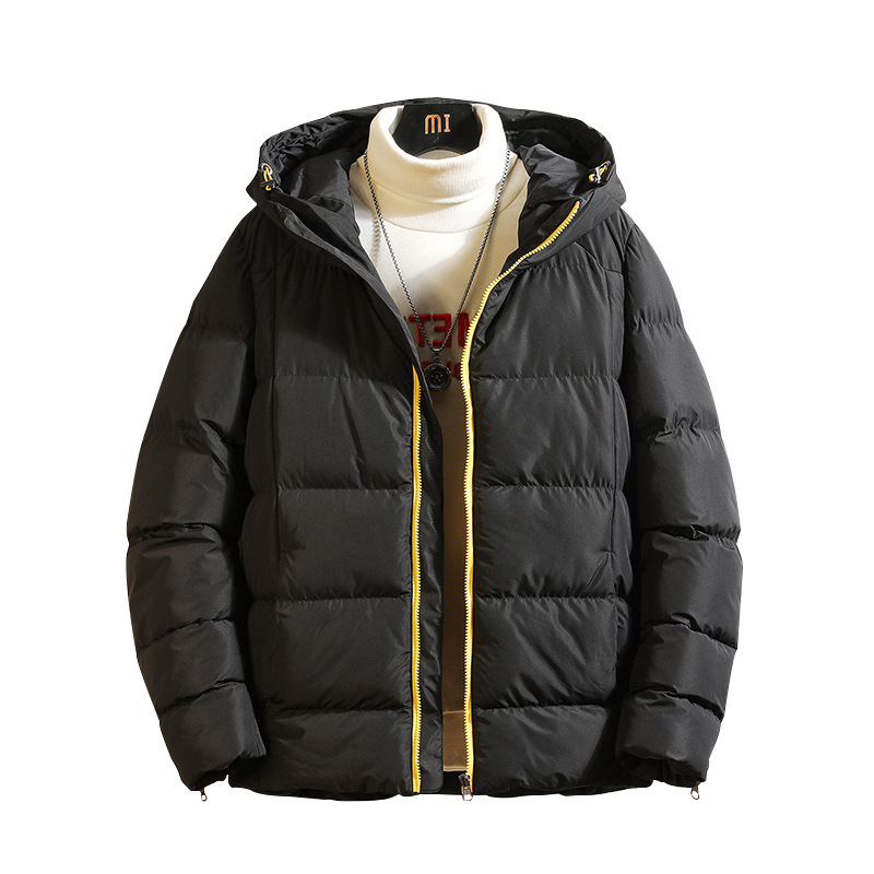 Men's Japanese Loose Hooded Cotton Jacket