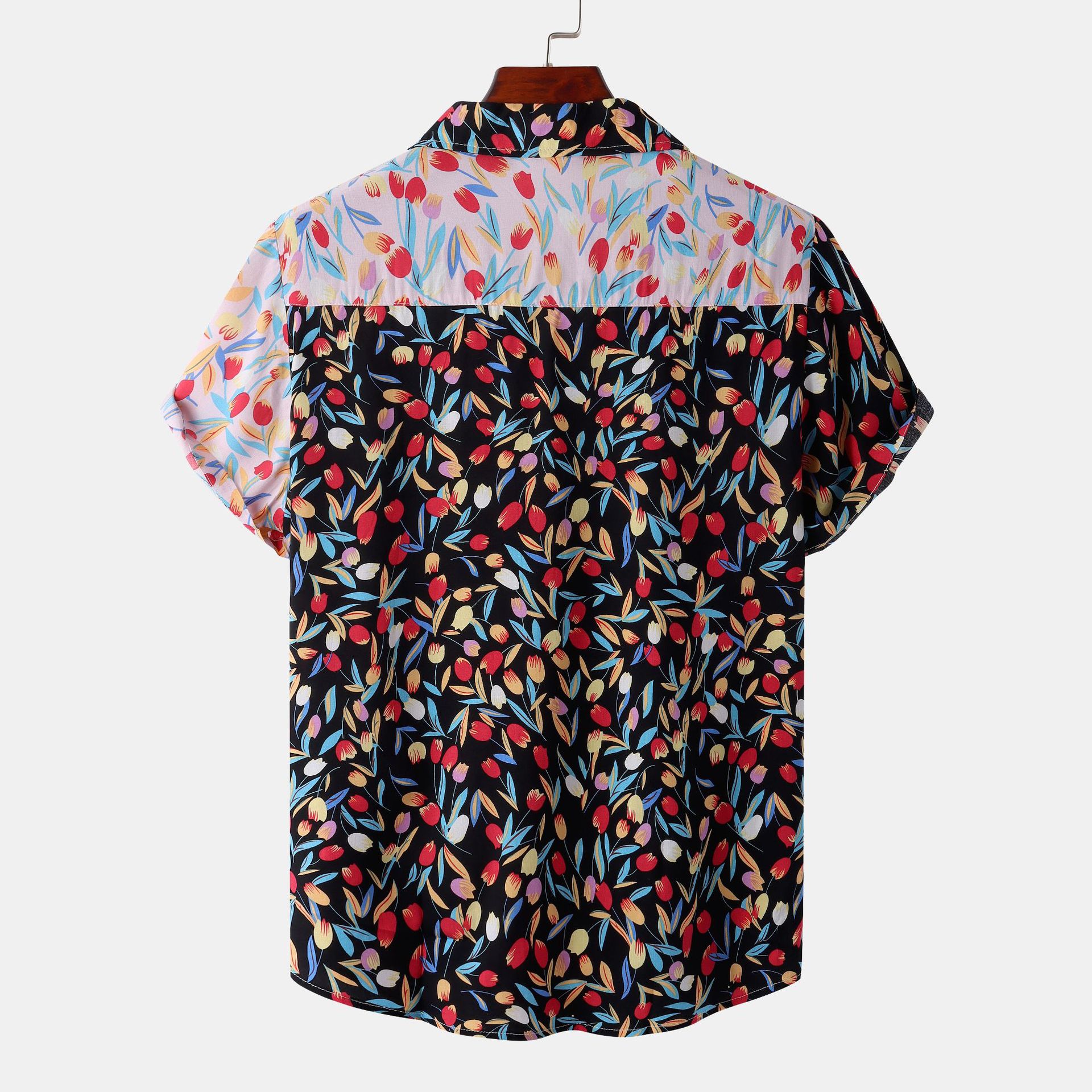 Title 11, Nieuw Hawaiian Style shirt met digitale print, ...