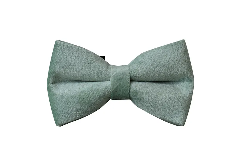 Mint Green Dog Collar Leash - Bow Tie