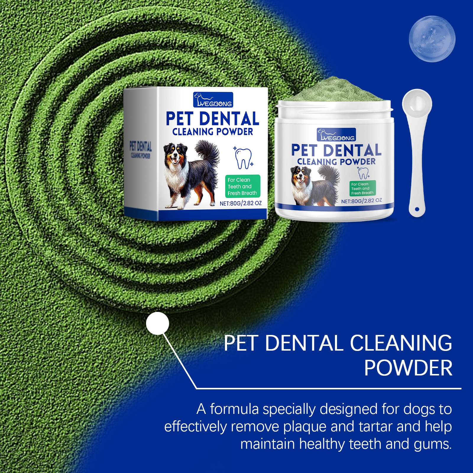 Dog Tooth Cleaning Powder