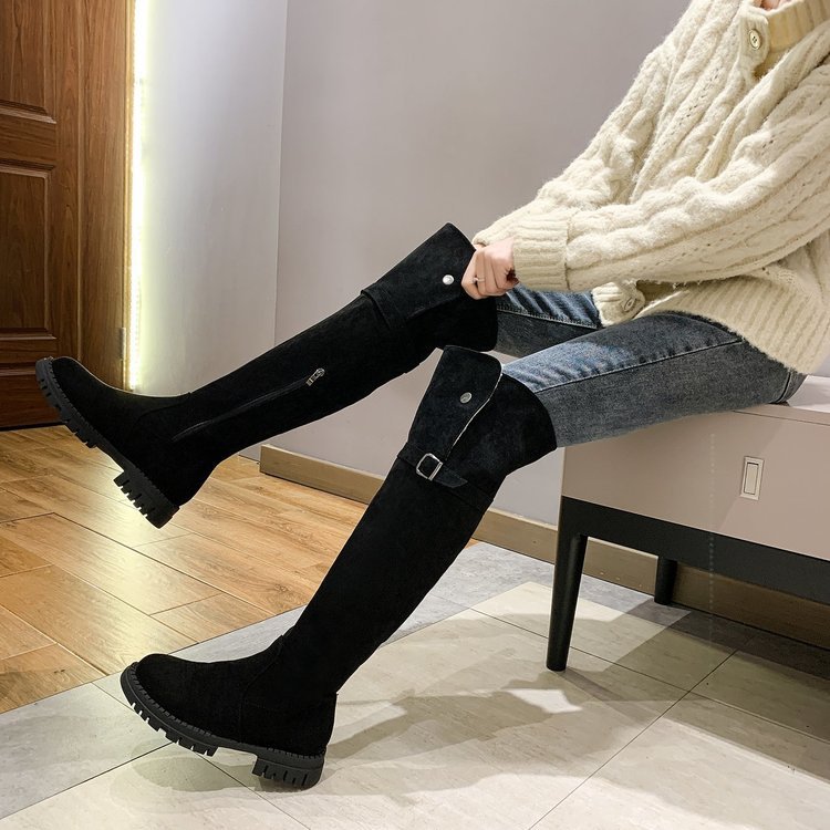 Title 2, Botas femininas estilo coreano over the knee co...