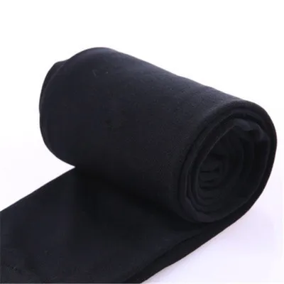 Leggings Women's Pantyhose Plus Velvet Outer Wear Fleece Trousers Step On One Foot Pants Black - Shop at LoveMi