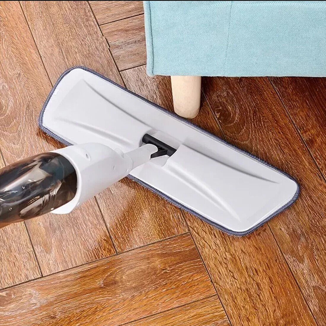 Spray Mop Microfibre Pad Floor Cleaning For All Types Bottle- 2 Pads — image 7