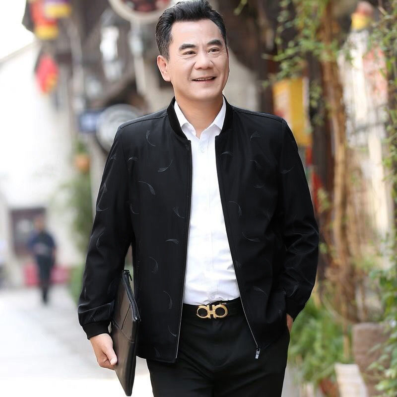 Men's Thin Coat Men's Middle-aged Casual