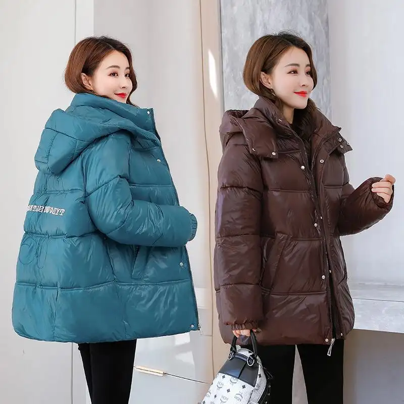 Plus Fat Plus Size Winter Padded Jacket Fat MM Down Cotton