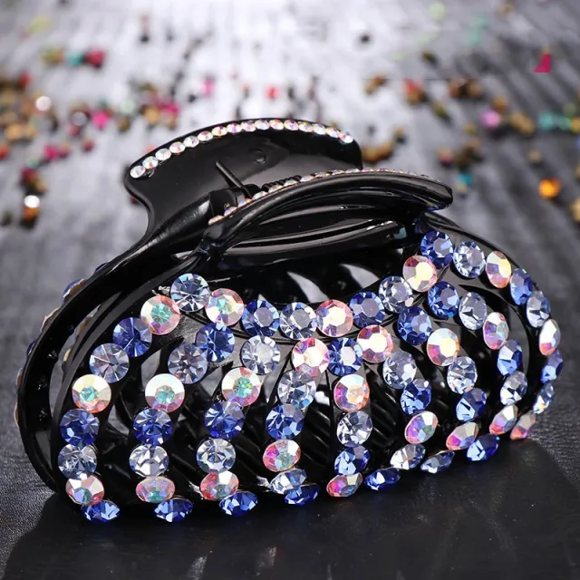 Female Hairpin Large Korean Version Blue - Shop at LoveMi