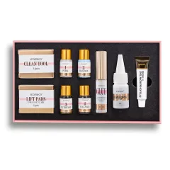 ICONSIGN Lash Lift EyeLash Eyebrow Dye Tint Kit Lashes Perm Set Brow Lamination Makeup Tools - Brown - View 1