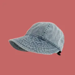 Women's Fashionable And Versatile Cowboy Fisherman's Hat - Light Blue - View 1