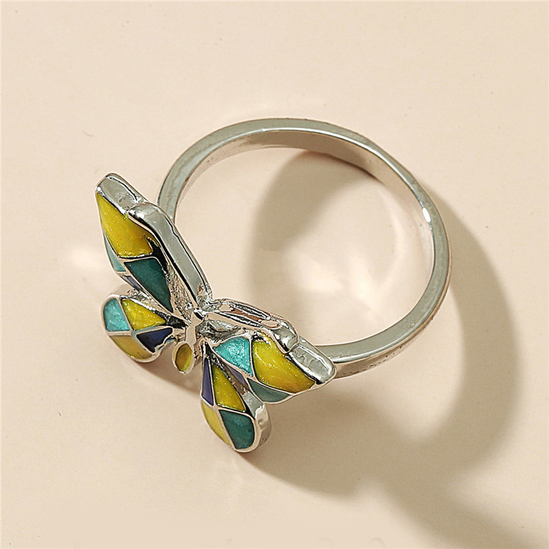 Simple Retro Metal Adjustable Ring Jewelry