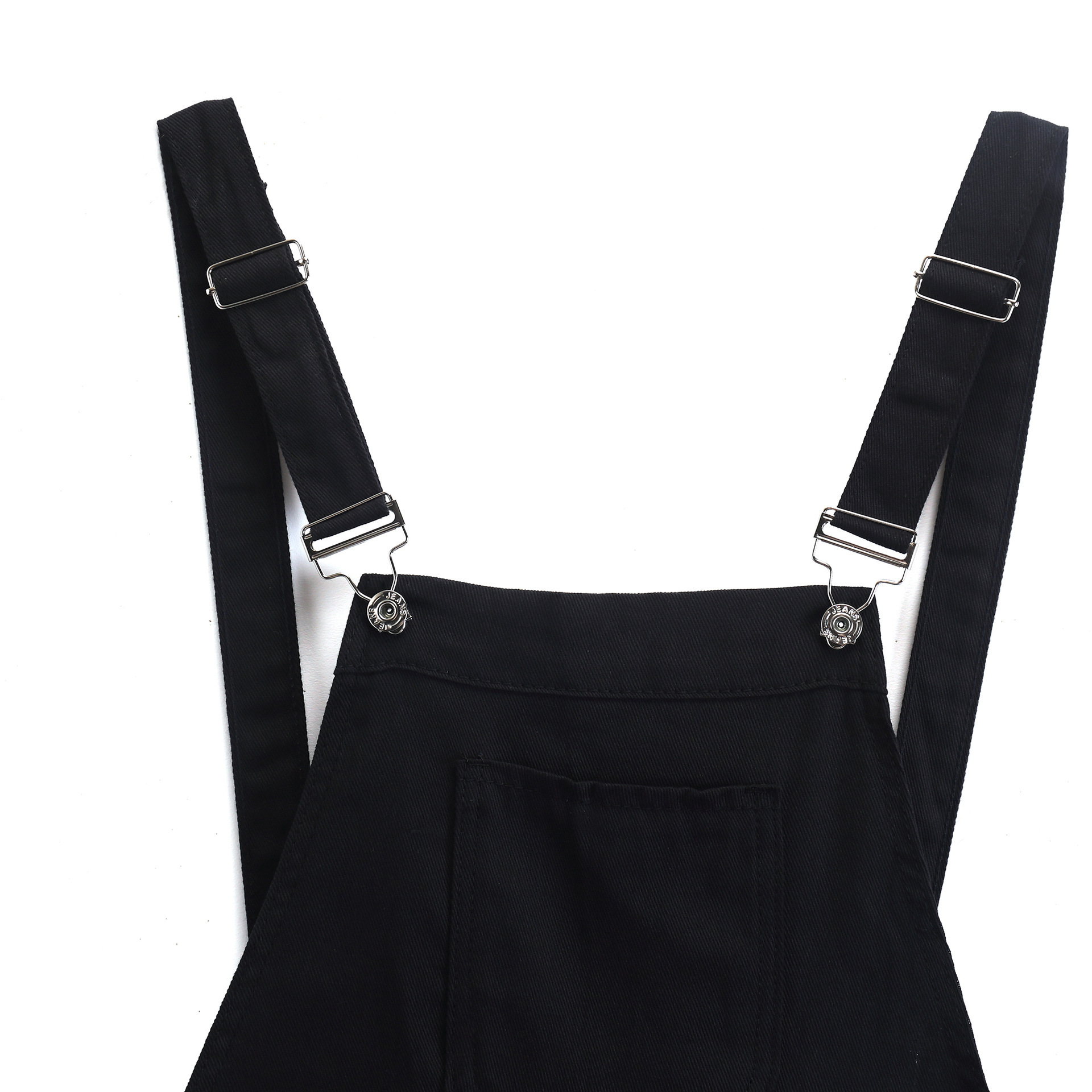 Title 11, Two-tone denim overalls suspenders