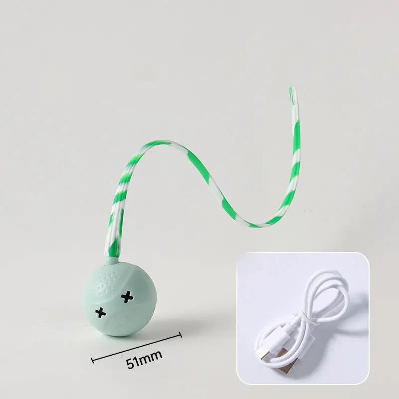 Cat Ball Toys Interactive Electric Balls Pet Toy Motion Activate Ball Toy With Touch Sensor Pet Supplies Cat Playing Accessories