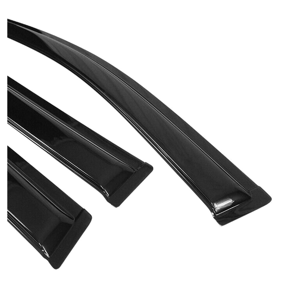 Fits 04-10 T Oyota Sienna Acrylic 4PCS Side Window Visors Vent Sun Rain Guards