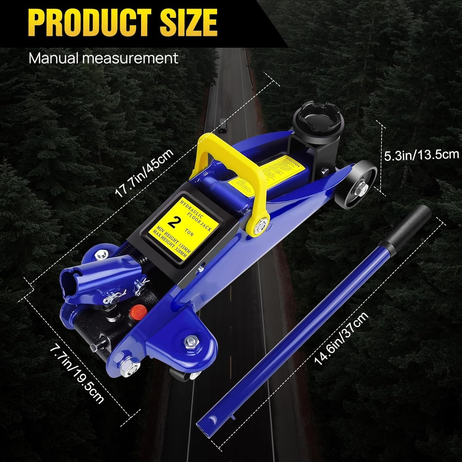 Trolley Jack 2 Ton Tonne Low Profile Hydraulic Floor Lifting Car Van Garage New — image 7