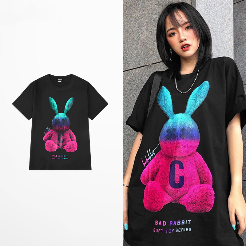 Short-sleeved Men And Women Oversize Tide Brand T-shirt