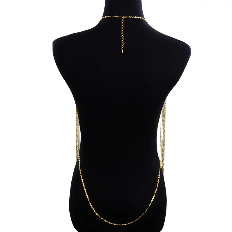 Fashion Exaggerated Body Chain Sexy Shawl Style