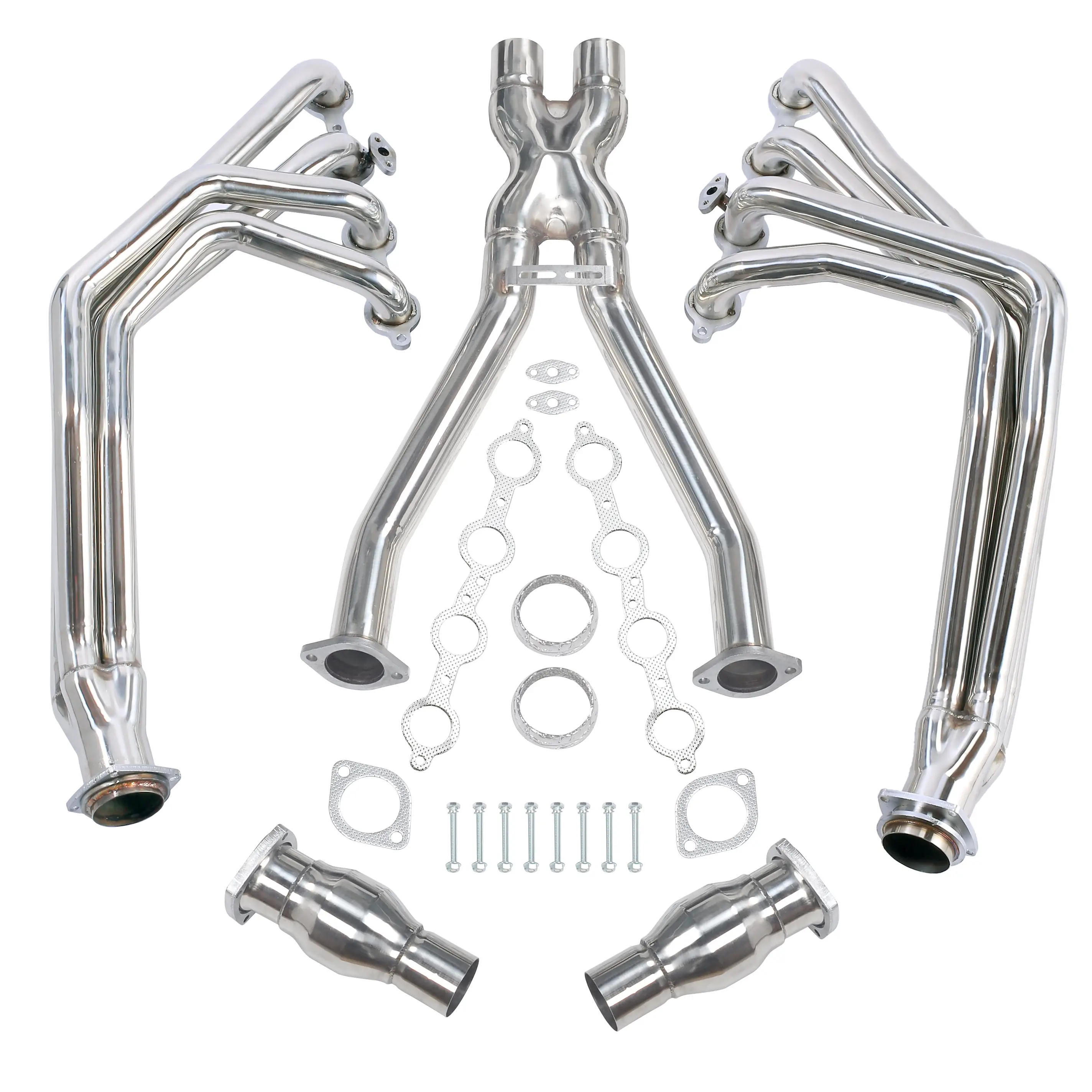 Exhaust Header For Corvette 97-04 5.7 V8 Long Tube 1-7-8 Ban The Sale Of Amazon