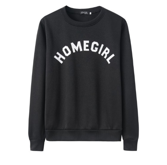 Oversized Long-sleeved Letter Sweatshirt Pullover - Image 3