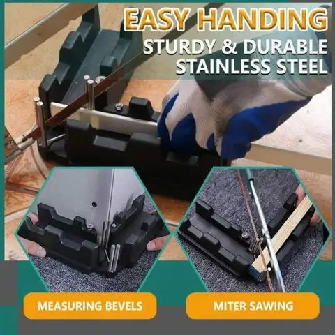 2-in-1 Mitre Measuring Cutting Tool Two-in-one