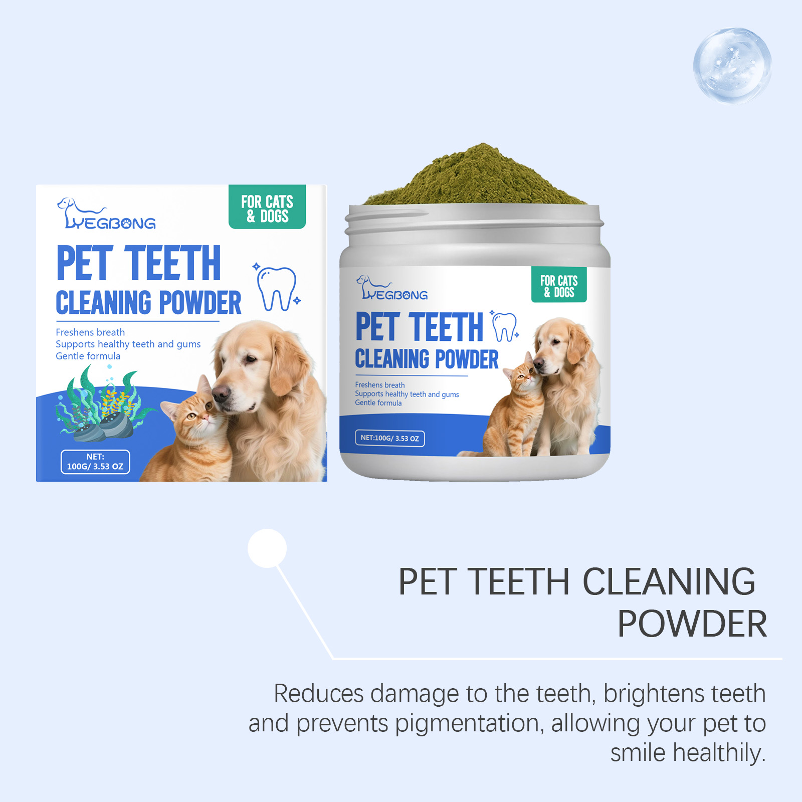 Cat And Dog Tooth Cleaning Powder 9