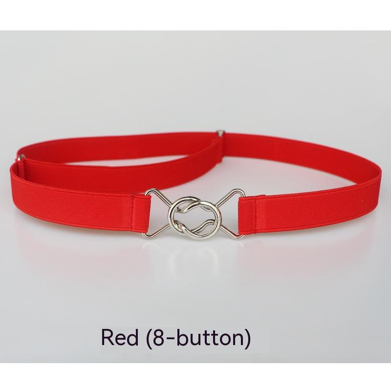 Red 8word Buckle