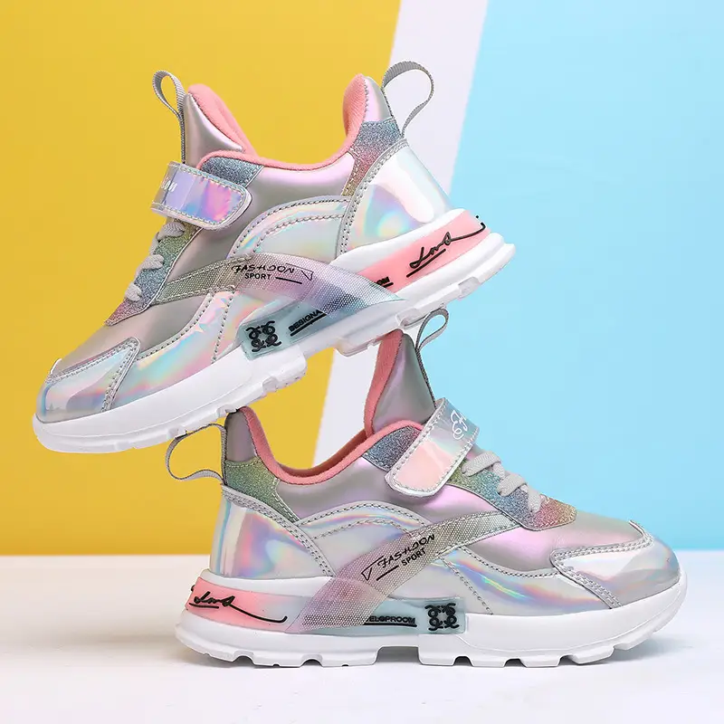 Fashion Sports Shiny Student Running Shoes