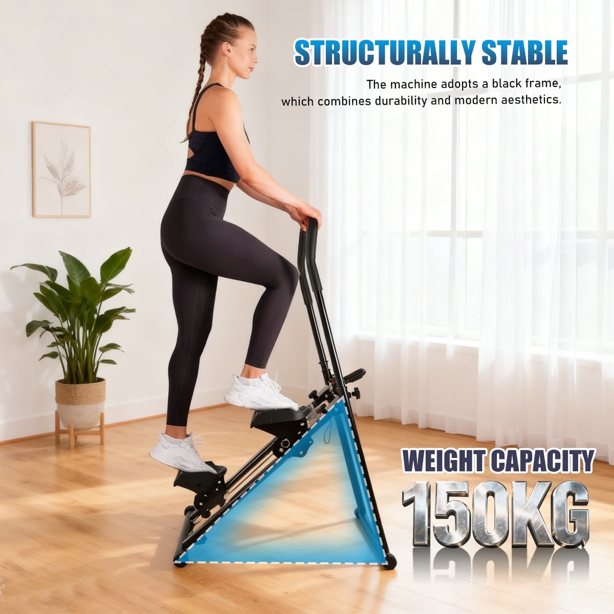 Vertical Climber Stair Stepper Machine Home Gym Exercise