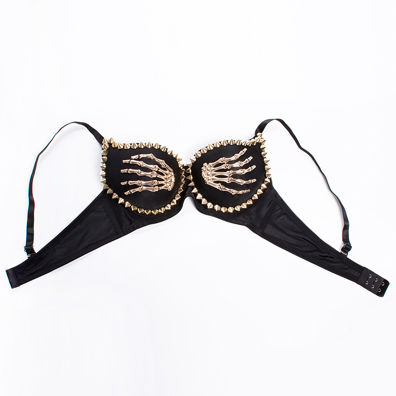 Title 2, Women Nightclub Black Finger Bra