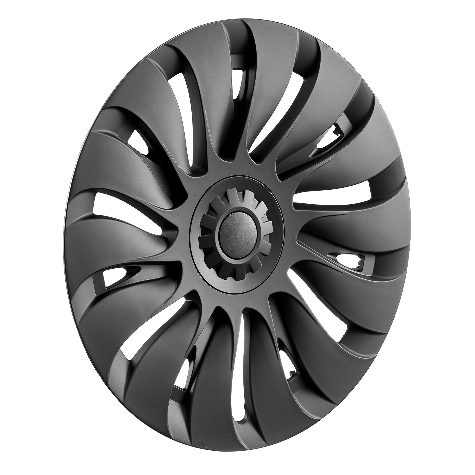 4PCS 19 Inch Wheel Cover Hubcaps Rim Matte Black For Tesla Model Y — image 5