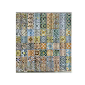 Waterproof Geometric Print Curtains For Bathroom 6 Style - Shop at LoveMi