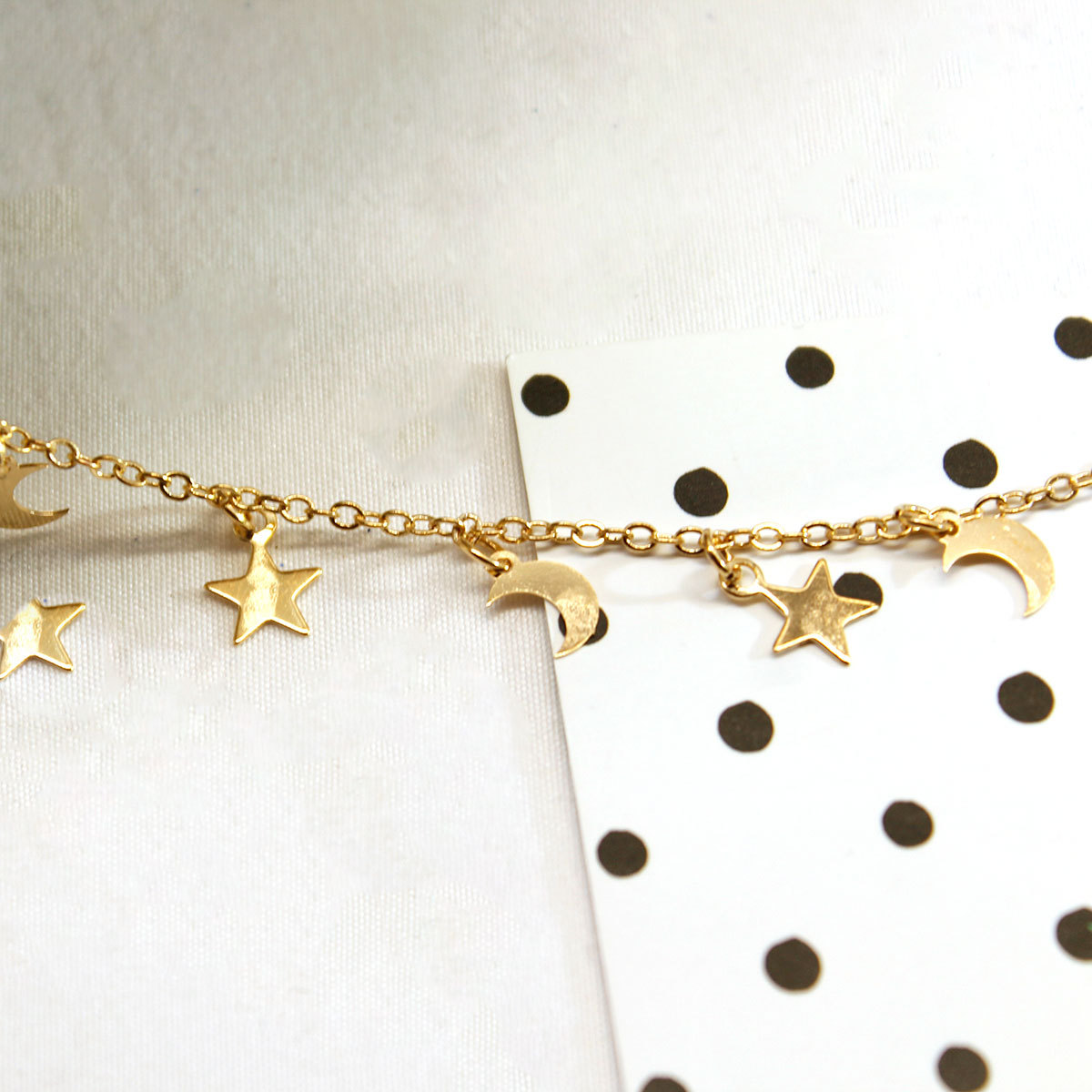 European And American Fashion Star Moon Combination Bracelet