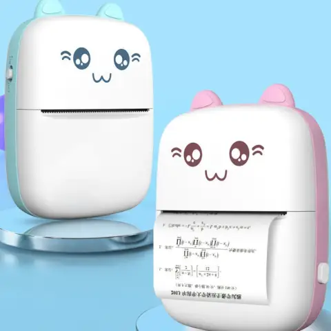 Mini Printer Portable Bluetooth WiFi New Wrong Mobile Phone