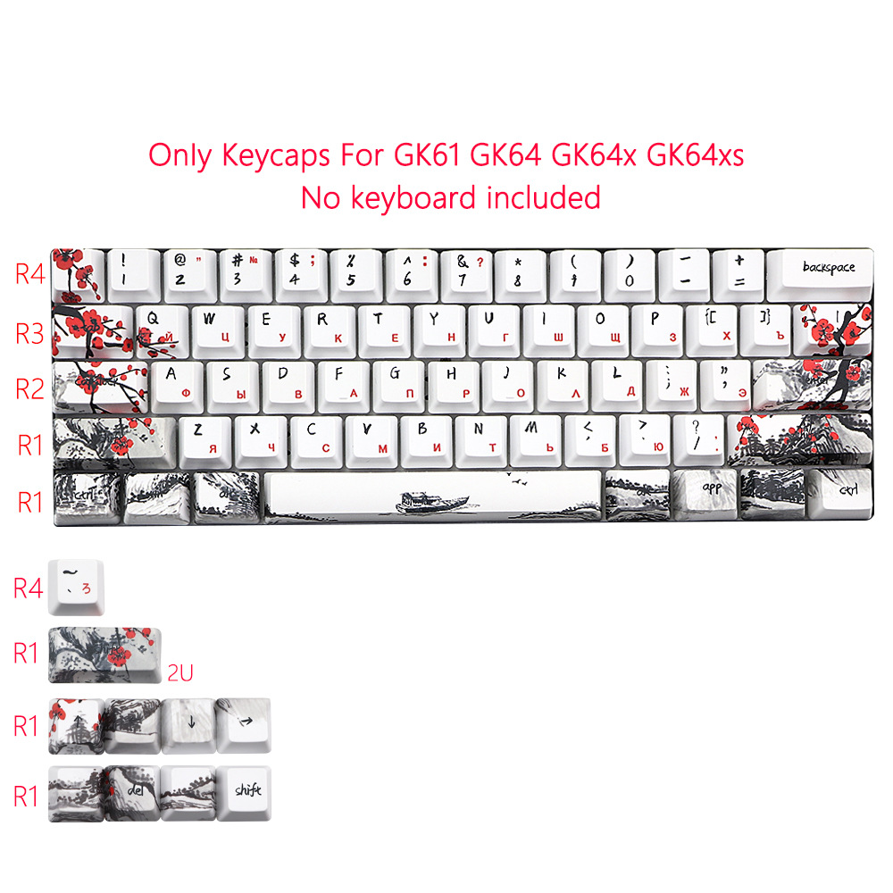 Personality 71 tastatur Five-side Hot Upgrade Key - Miniatyr 7