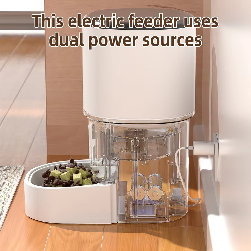 4L Pet Cat Feeder Automatic With Timer Food Dispenser For Dog Feeding — image 6