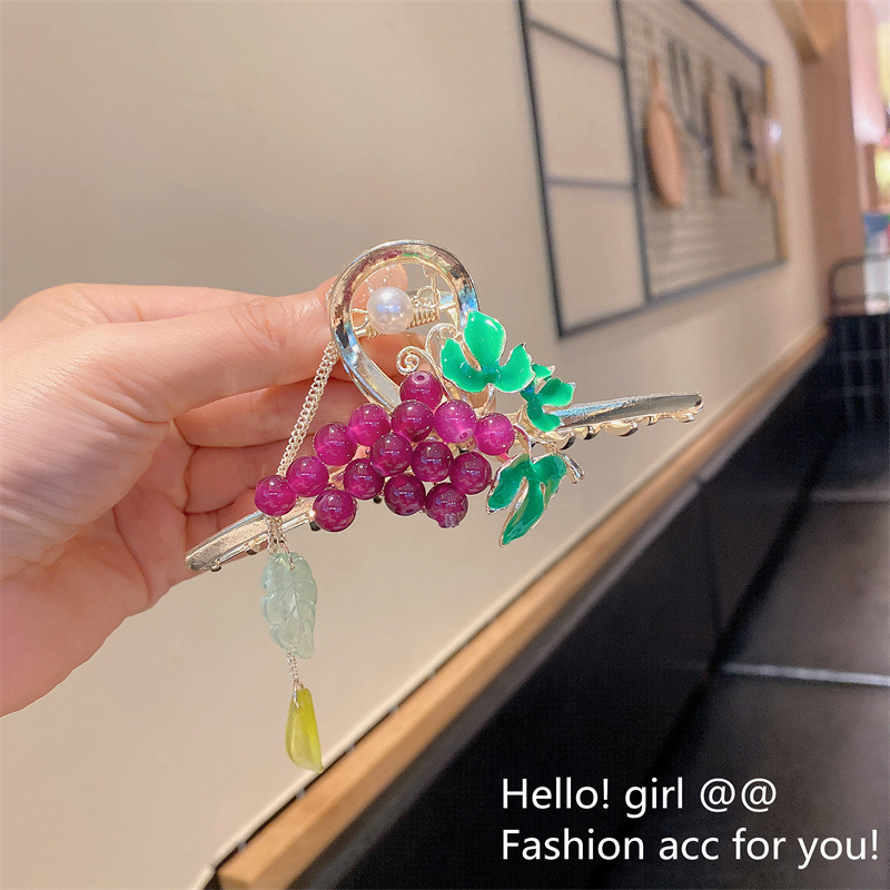 New Fruit Hair Accessories Ancient Style Accessories Grab Clip
