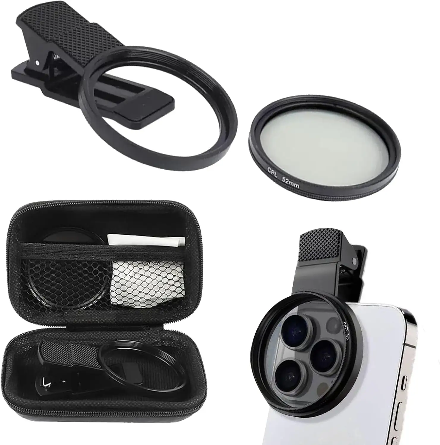 52mm Professional Phone Camera Clip