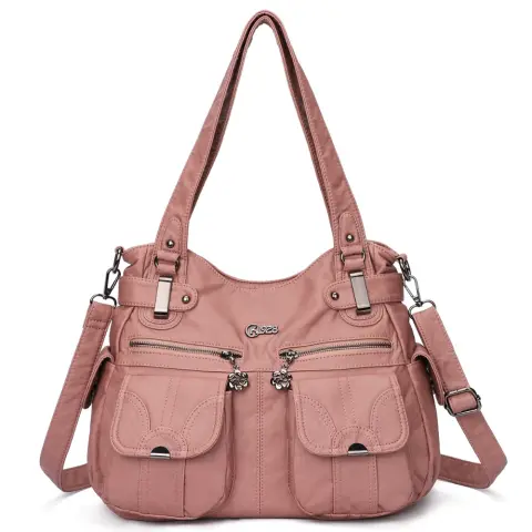 Fashion Ladies Soft Leather Portable Messenger Bag Crossbody Bags