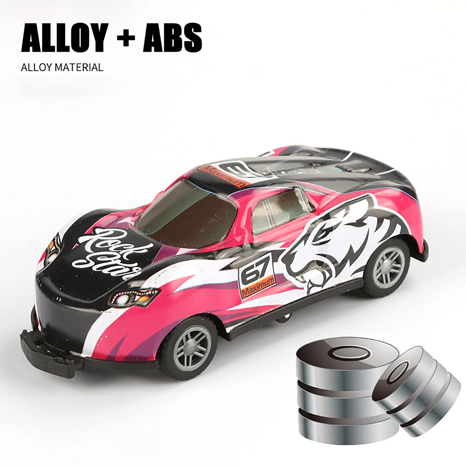 Flip Stunt Car Alloy Pull Back 4wd Racing Car Model Cool Graffiti Friction Diecasting Toys For Kids Boys Children Christmas Gift – image 6