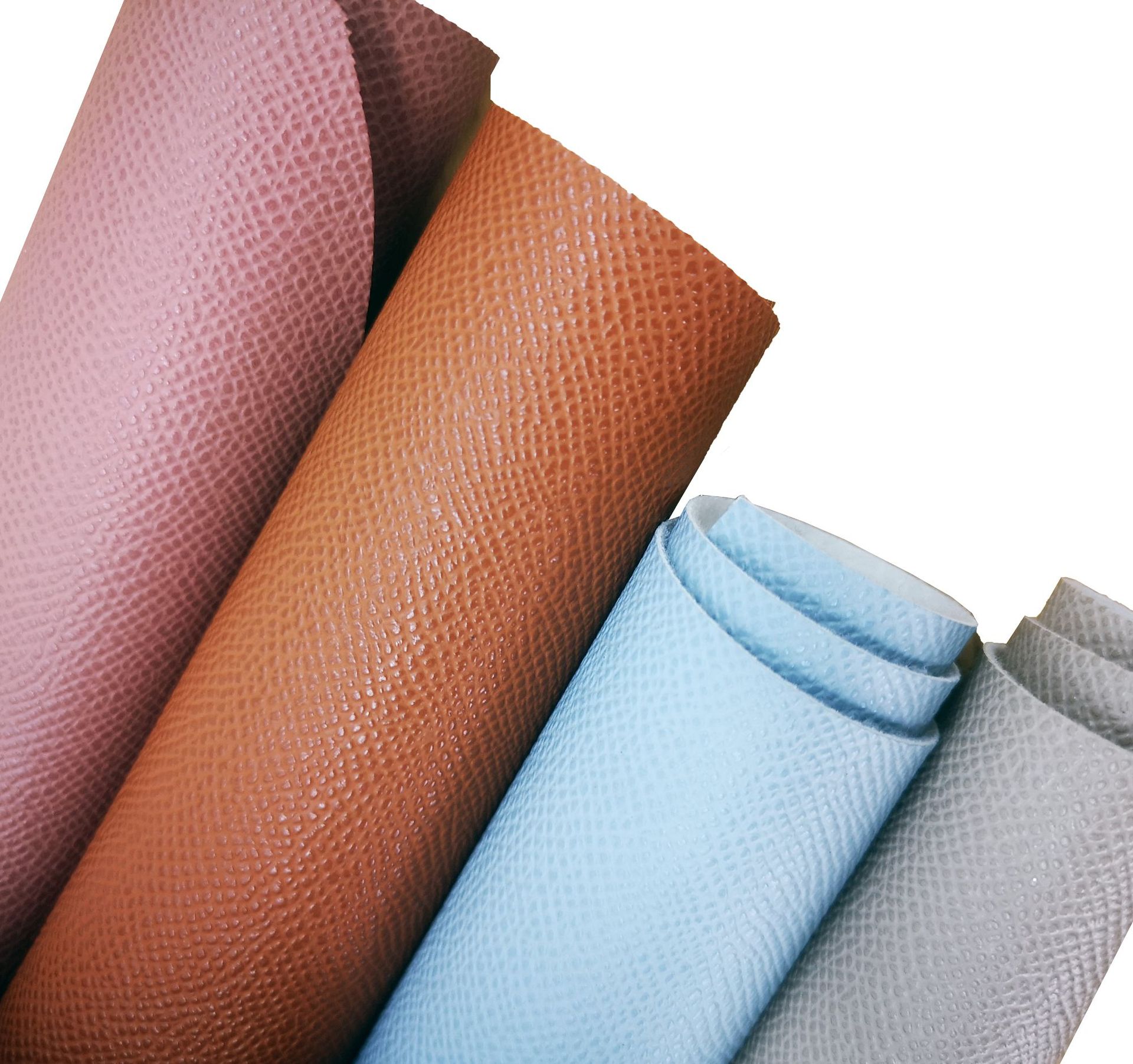 Matte Plain Palm Leather Fabric