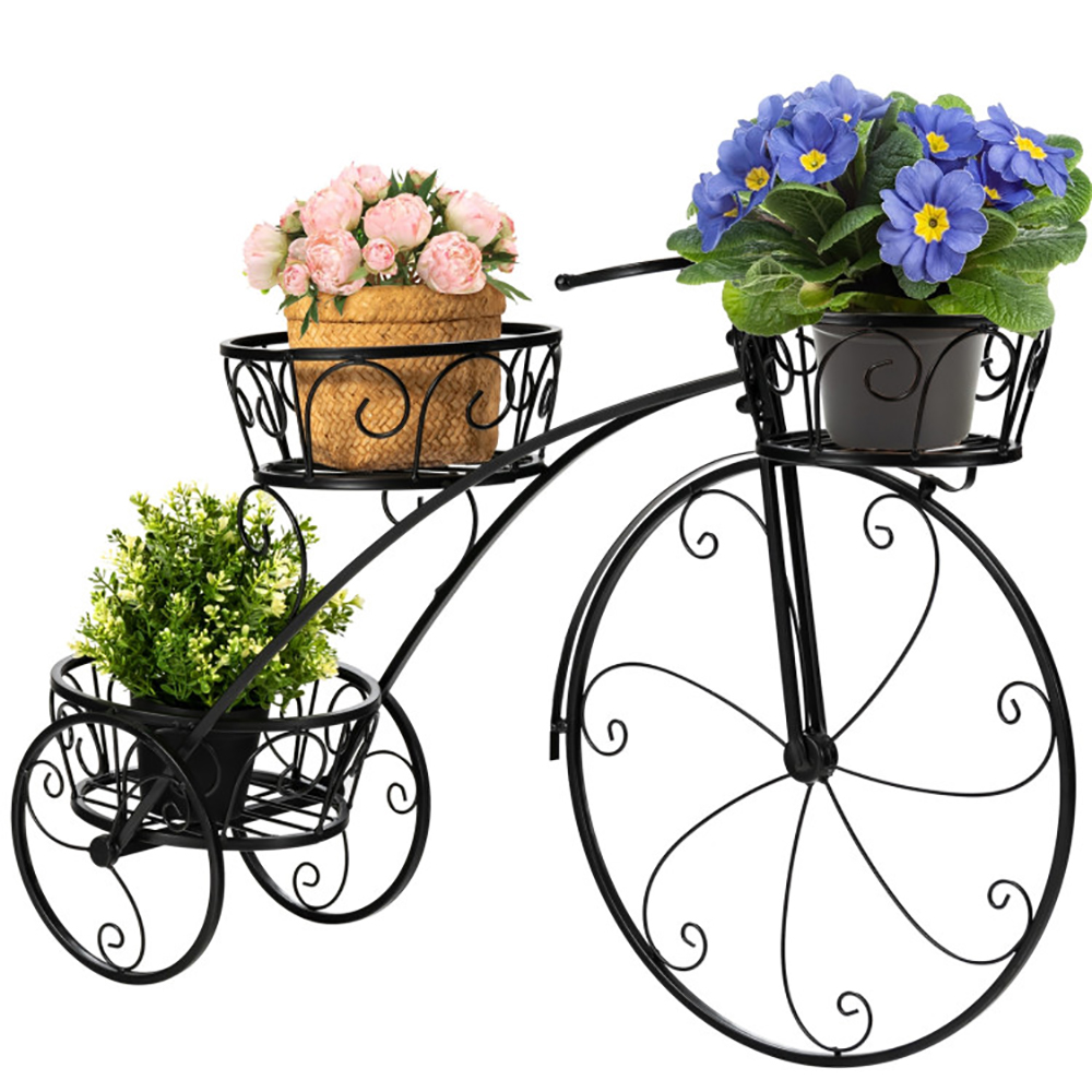 Tricycle Plant Stand, 3-Tier