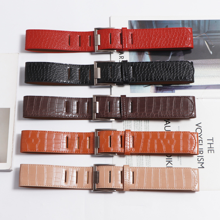 Title 3, Leather Pin Buckle Imitation Leather PU Belt