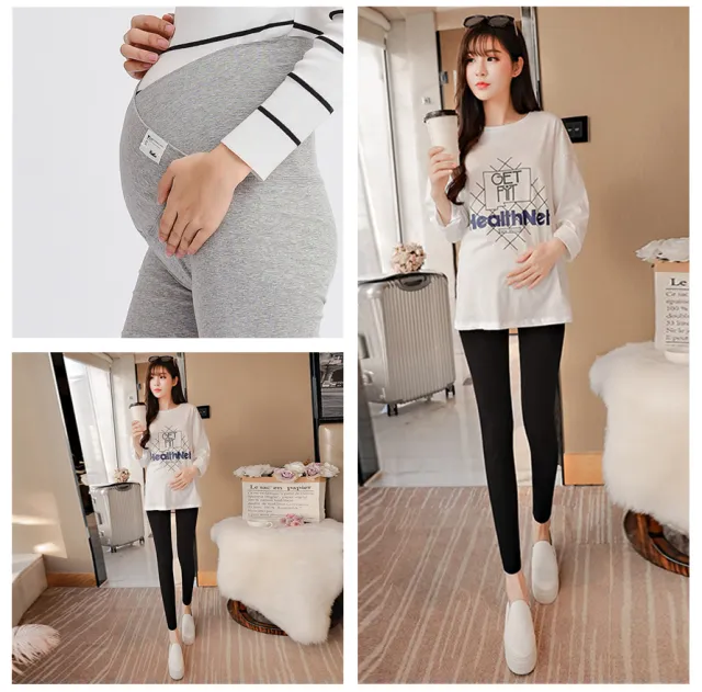 Pregnant women's cross low waist leggings 4Set - Shop at LoveMi