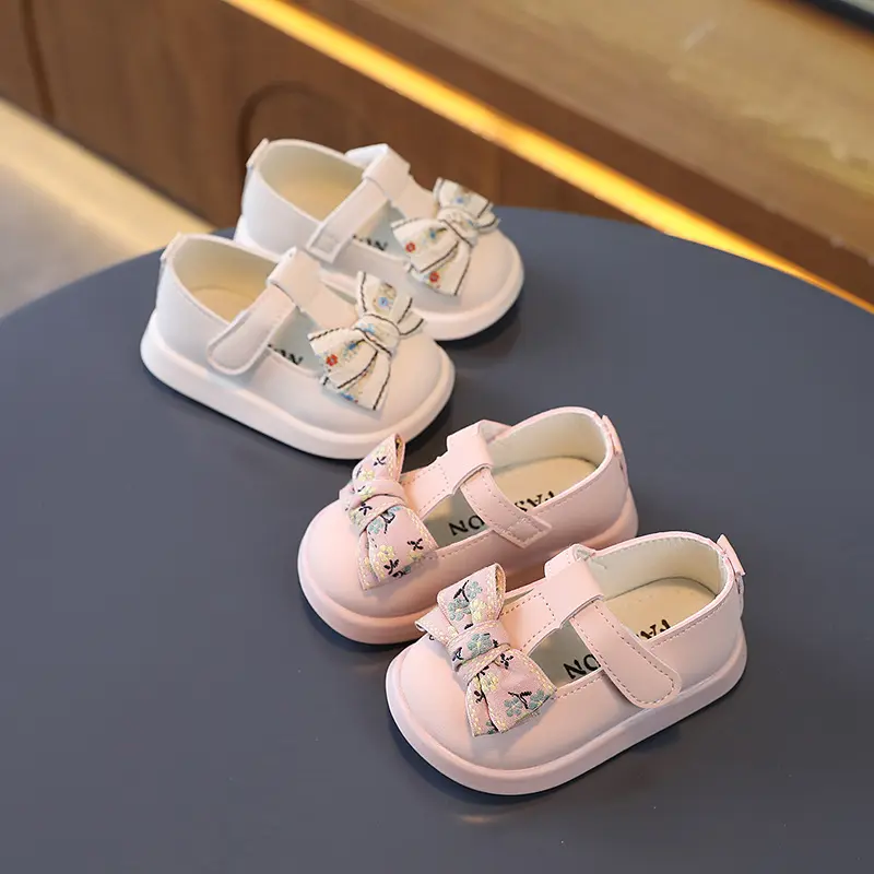 Baby Soft Bottom Leather Shoes Autumn
