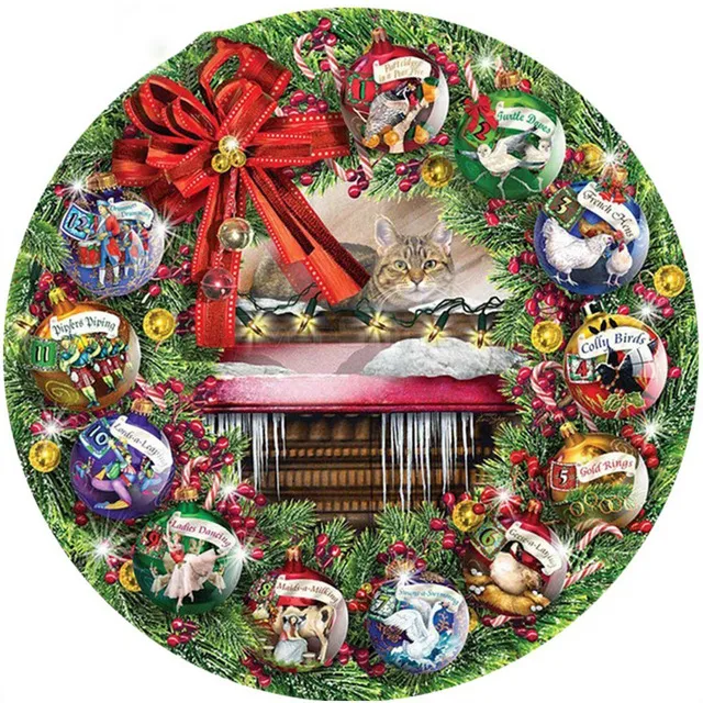 Living Room Decoration Painting Round Square Diamond - Shop at LoveMi