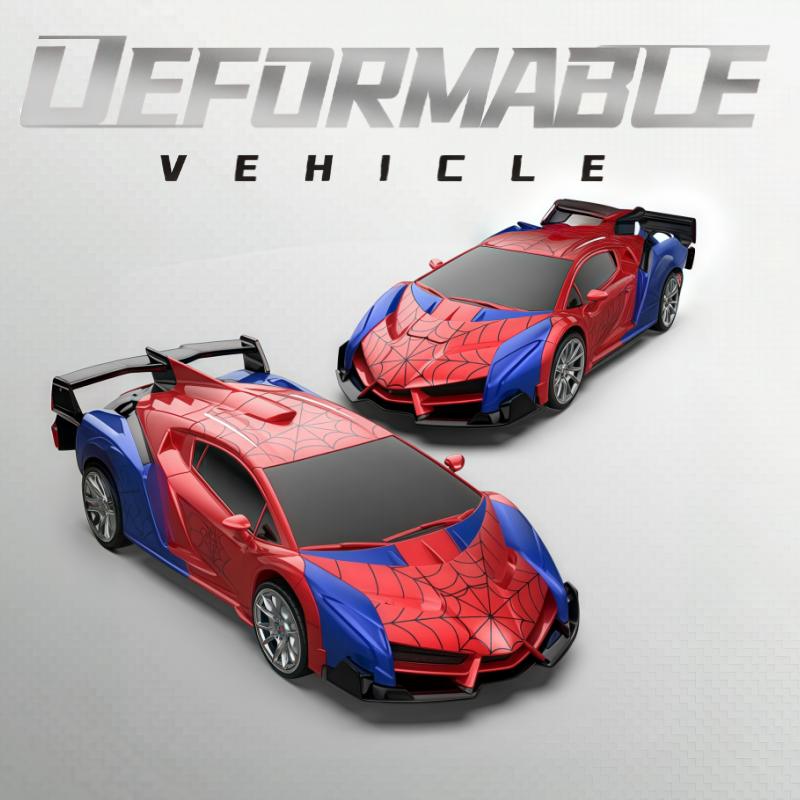 Multifunctional Transforming Vehicle Toy  Racing And Robot Modes  Perfect Gift For Kids image 4