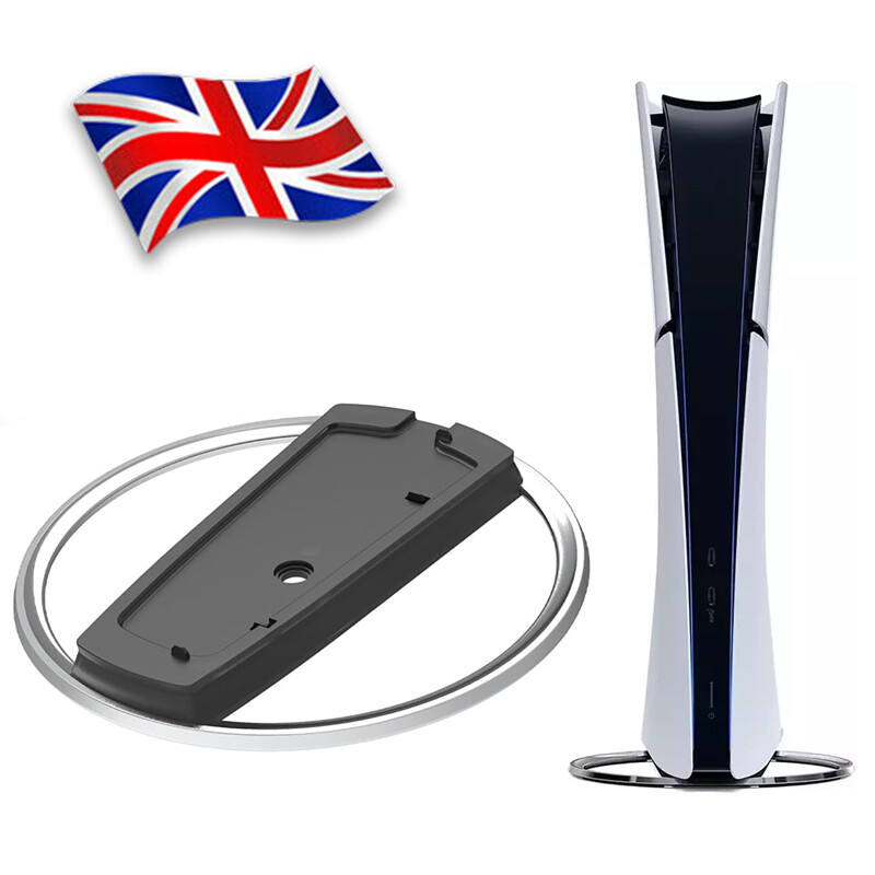Vertical Stand For PS5 Slim Disc & Digital Console Anti-Slip Base — image 2
