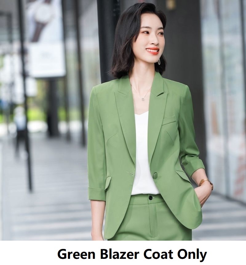 Women's Suit Suit Casual Jacket With Three-quarter Sleeves